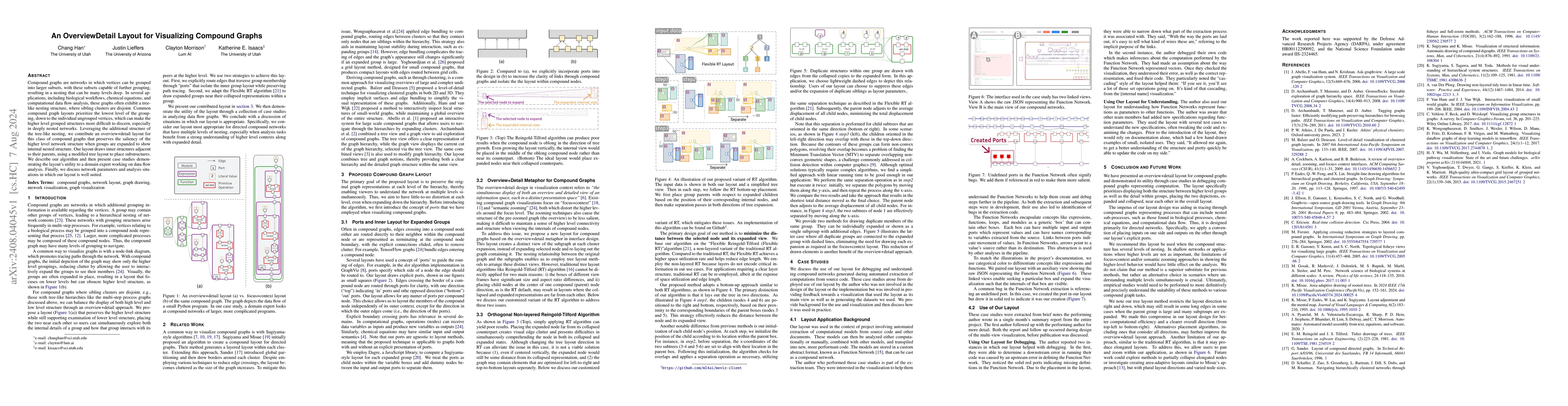 Thumbnail for An Overview + Detail Layout for Visualizing Compound Graphs