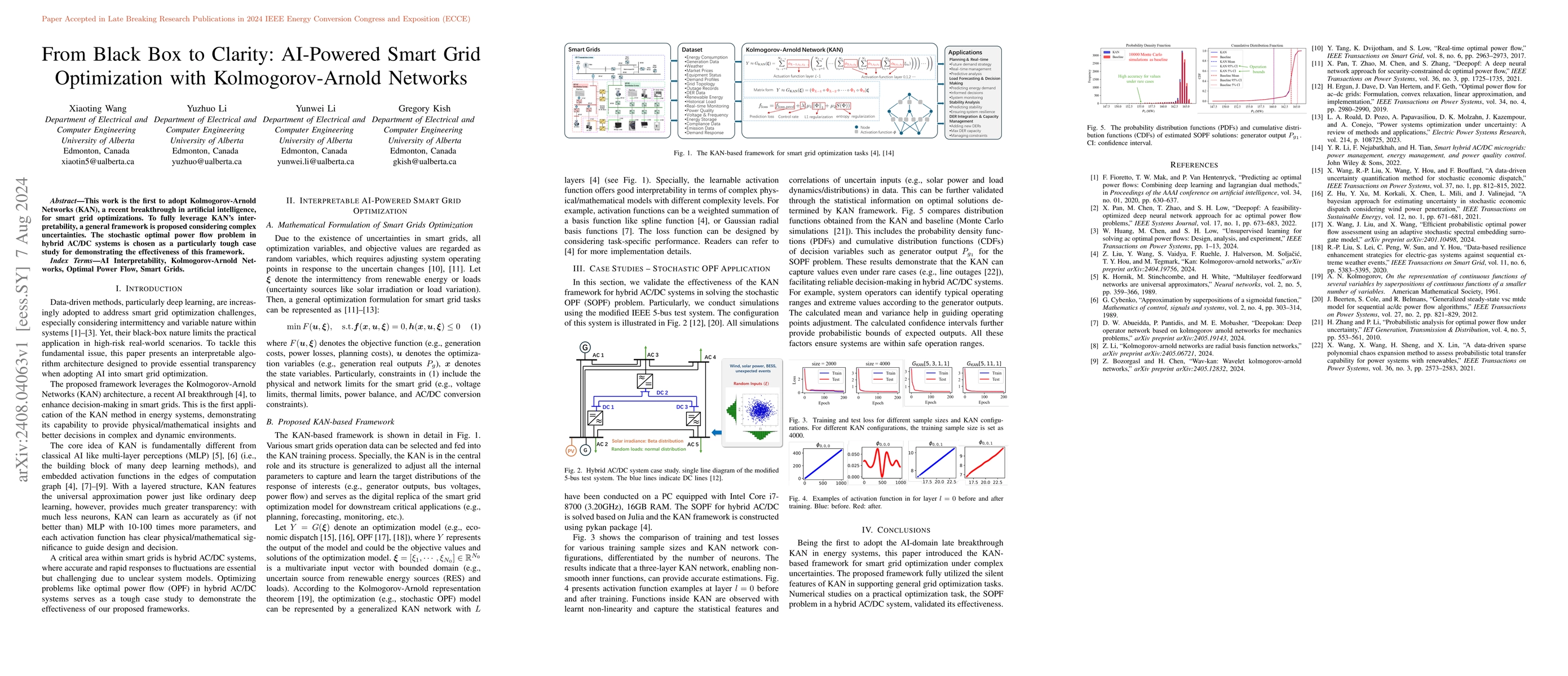 Thumbnail for From Black Box to Clarity: AI-Powered Smart Grid Optimization with
  Kolmogorov-Arnold Networks