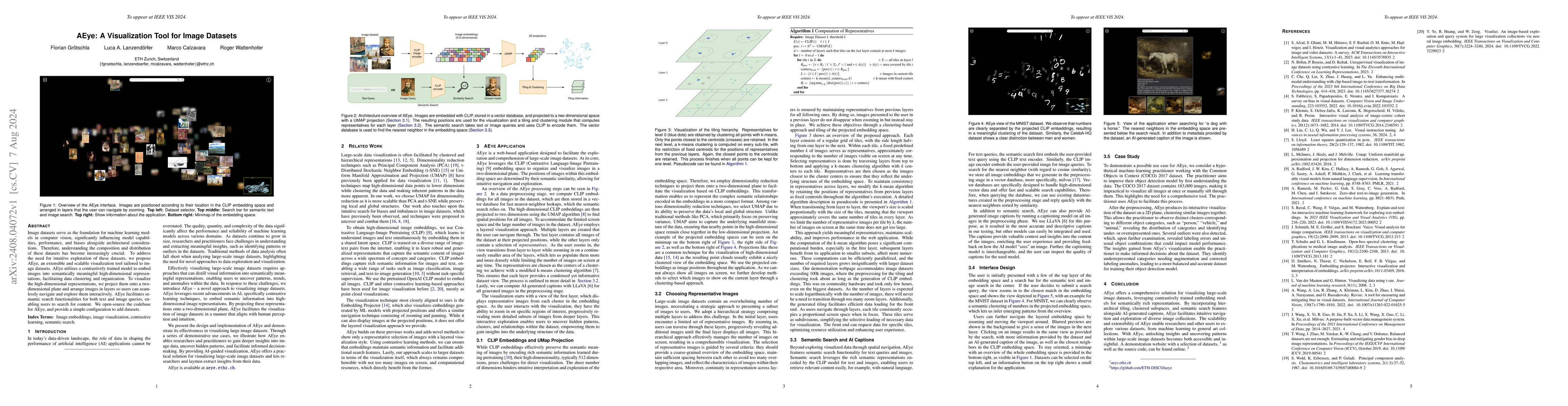 Thumbnail for AEye: A Visualization Tool for Image Datasets