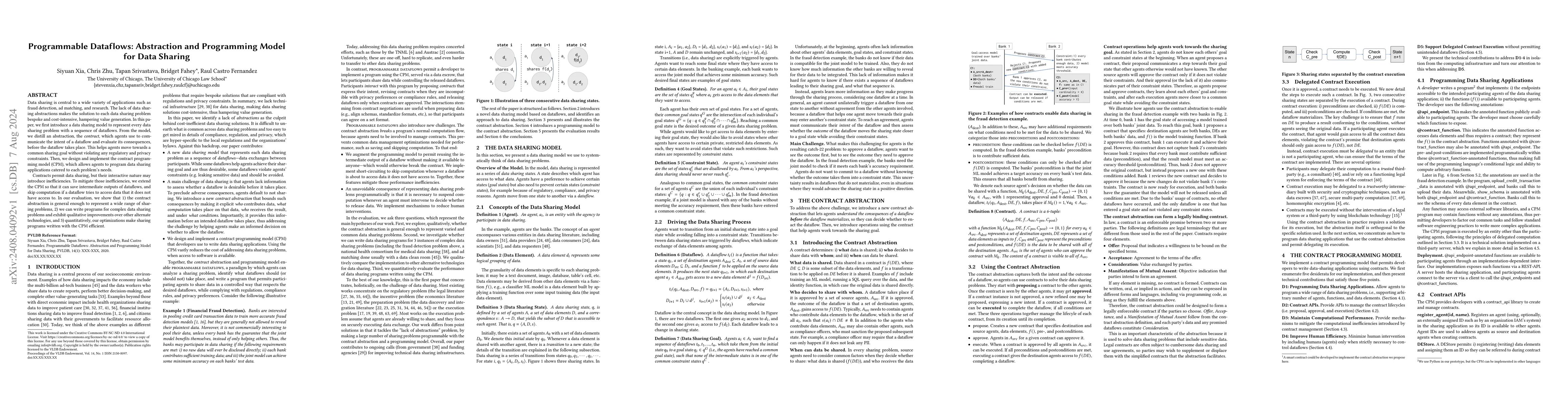 Thumbnail for Programmable Dataflows: Abstraction and Programming Model for Data
  Sharing