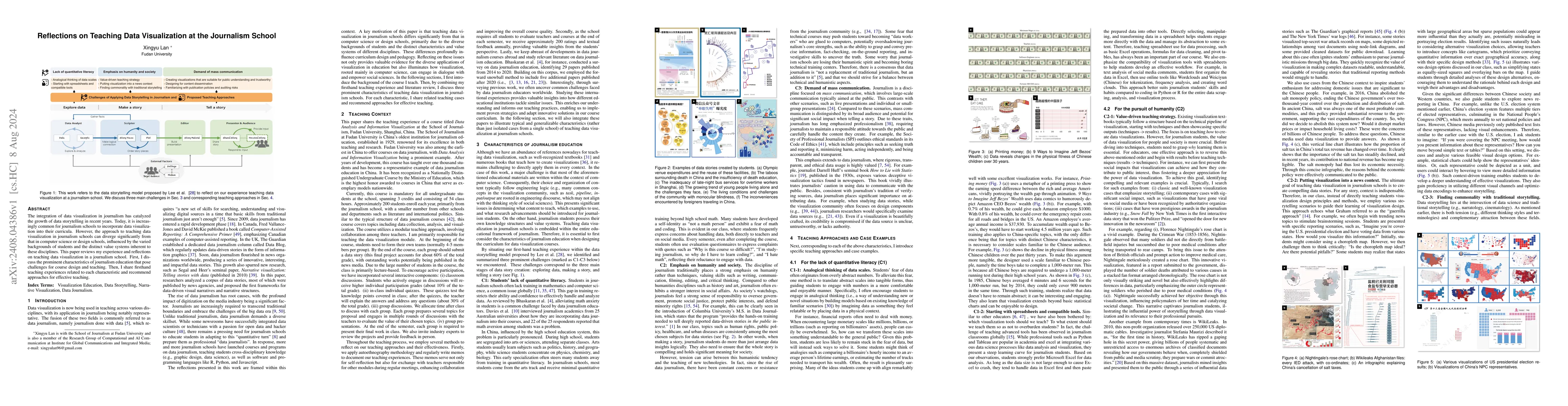 Thumbnail for Reflections on Teaching Data Visualization at the Journalism School