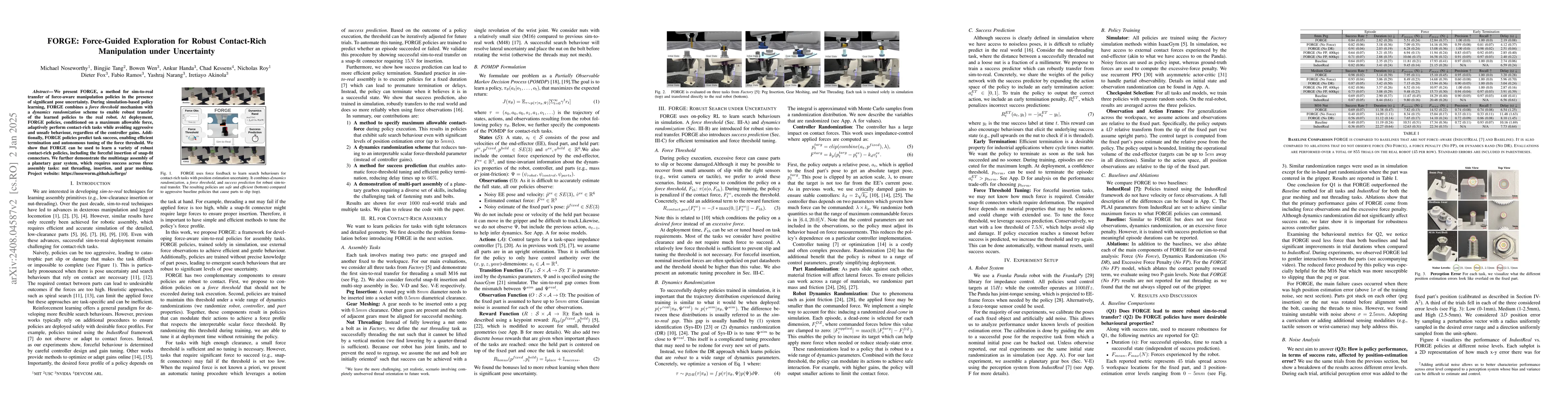 Thumbnail for FORGE: Force-Guided Exploration for Robust Contact-Rich Manipulation
  under Uncertainty