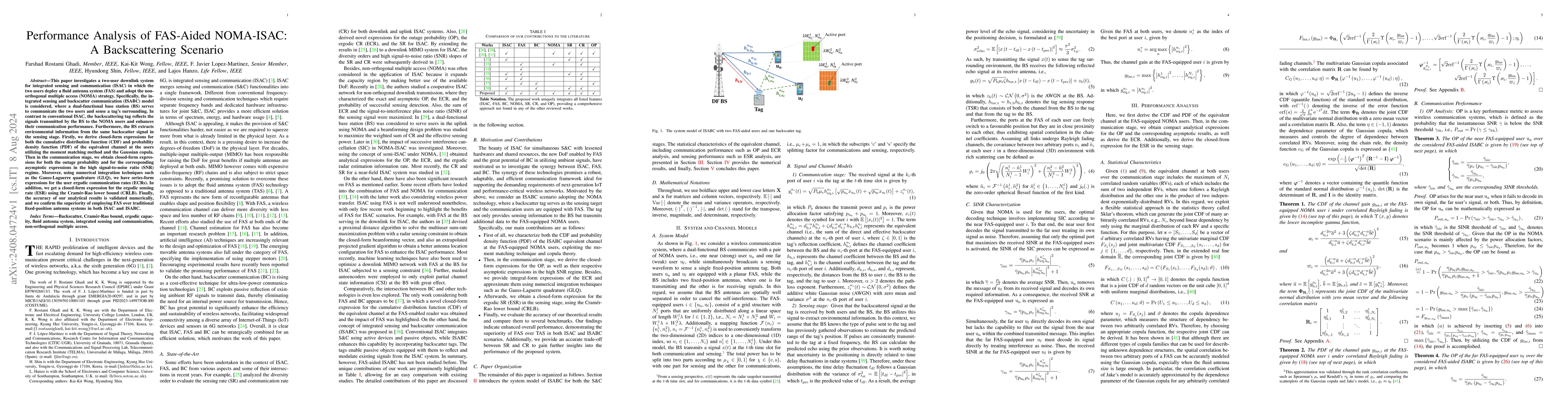 Thumbnail for Performance Analysis of FAS-Aided NOMA-ISAC: A Backscattering Scenario