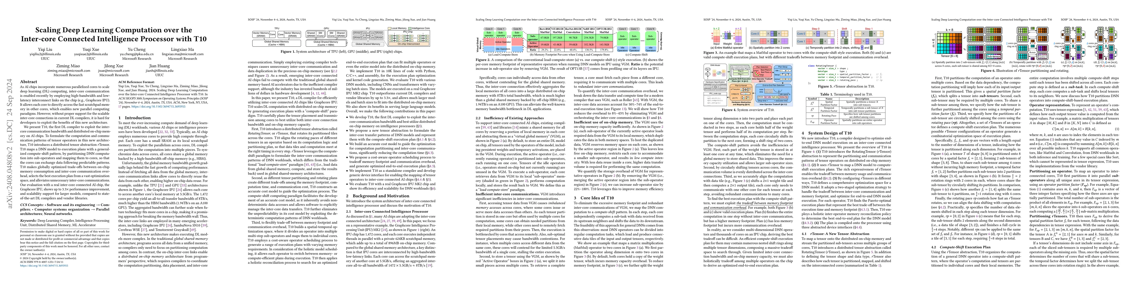 Thumbnail for Scaling Deep Learning Computation over the Inter-Core Connected
  Intelligence Processor