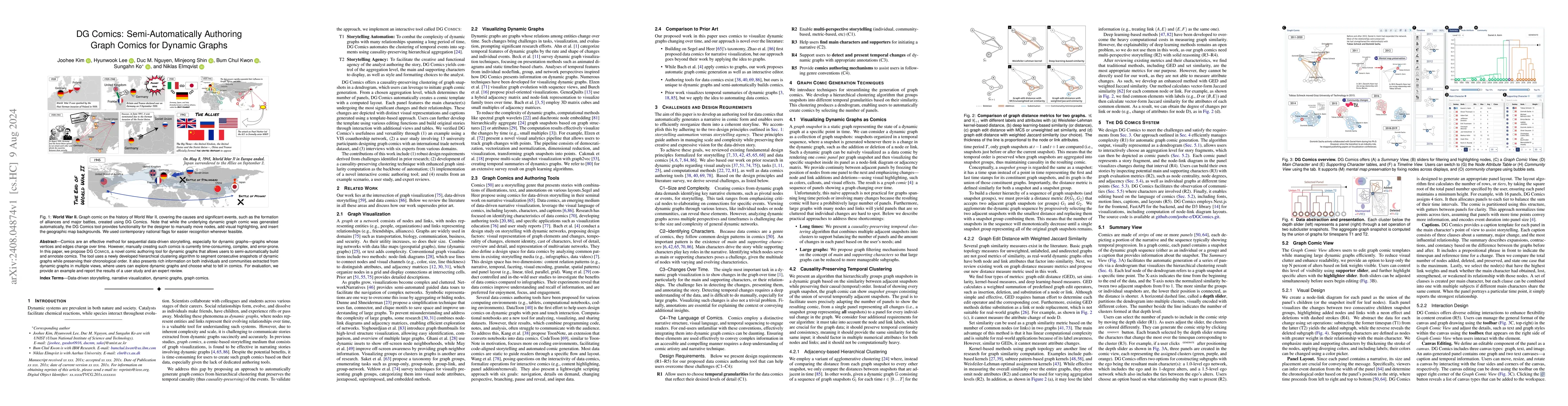 Thumbnail for DG Comics: Semi-Automatically Authoring Graph Comics for Dynamic Graphs