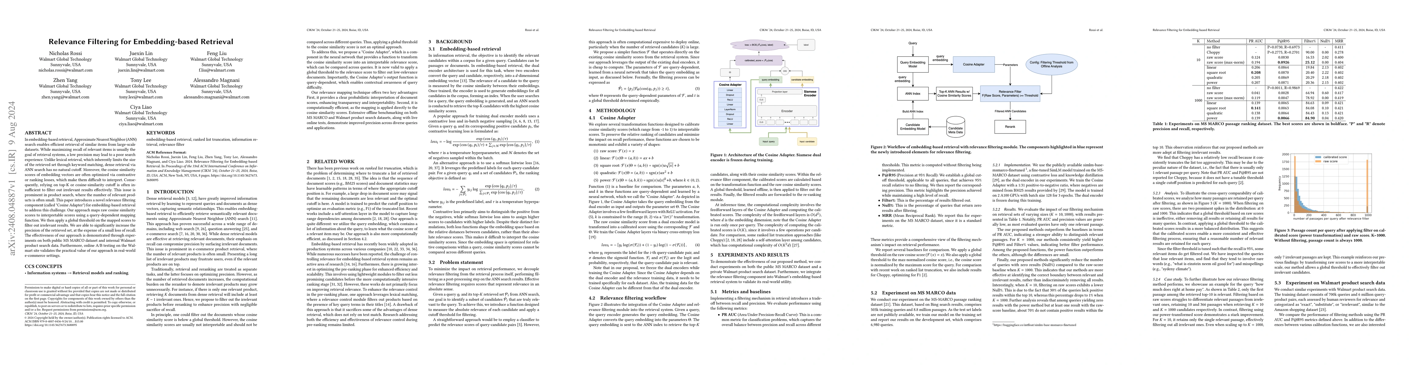Thumbnail for Relevance Filtering for Embedding-based Retrieval