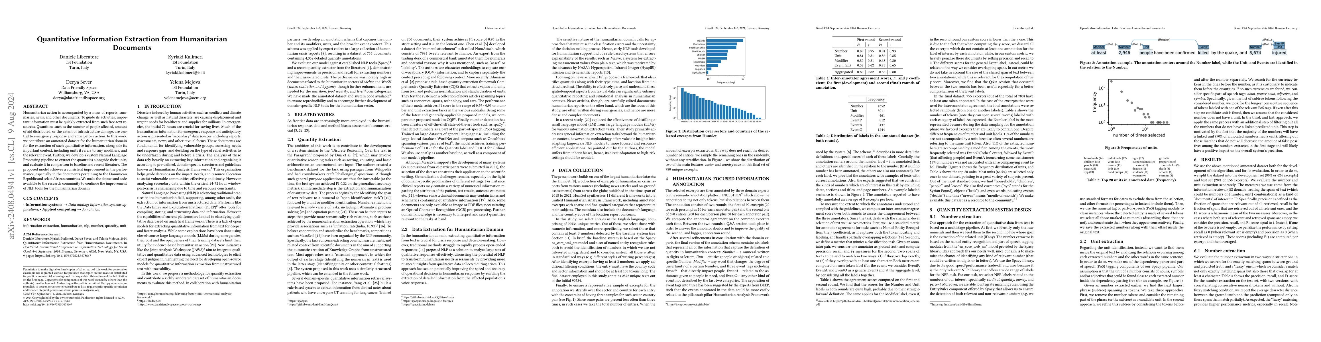 Thumbnail for Quantitative Information Extraction from Humanitarian Documents