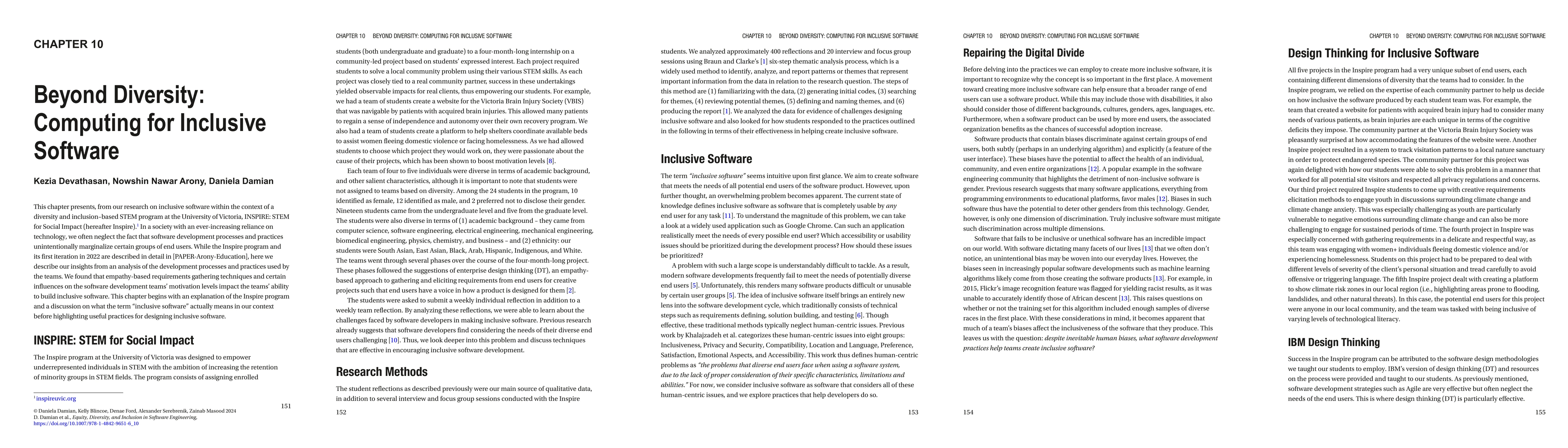 Thumbnail for Beyond Diversity:Computing for Inclusive Software