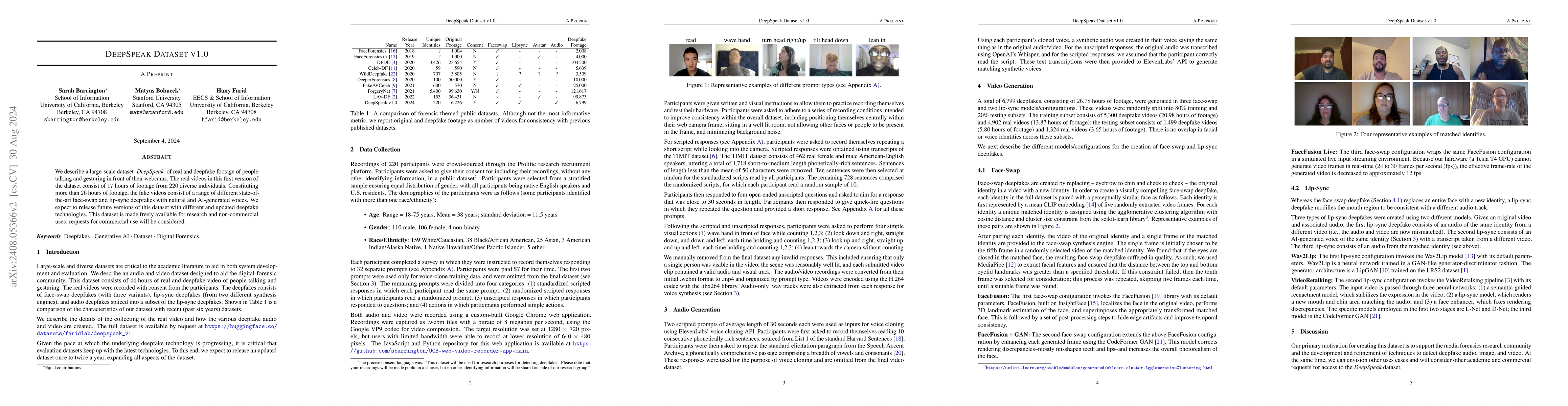 Thumbnail for DeepSpeak Dataset v1.0