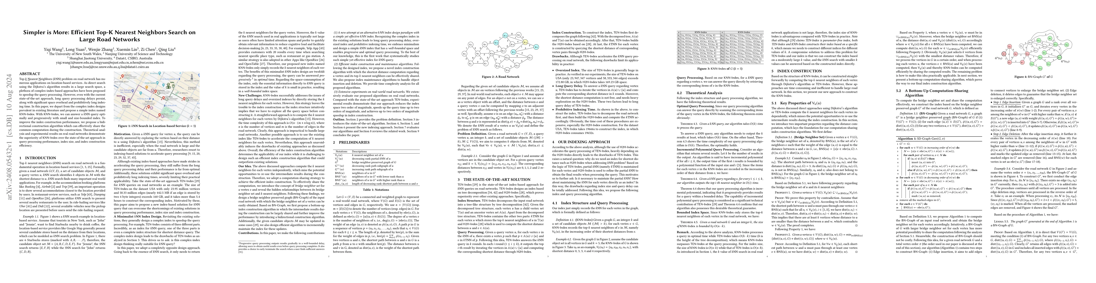 Thumbnail for Simpler is More: Efficient Top-K Nearest Neighbors Search on Large Road
  Networks