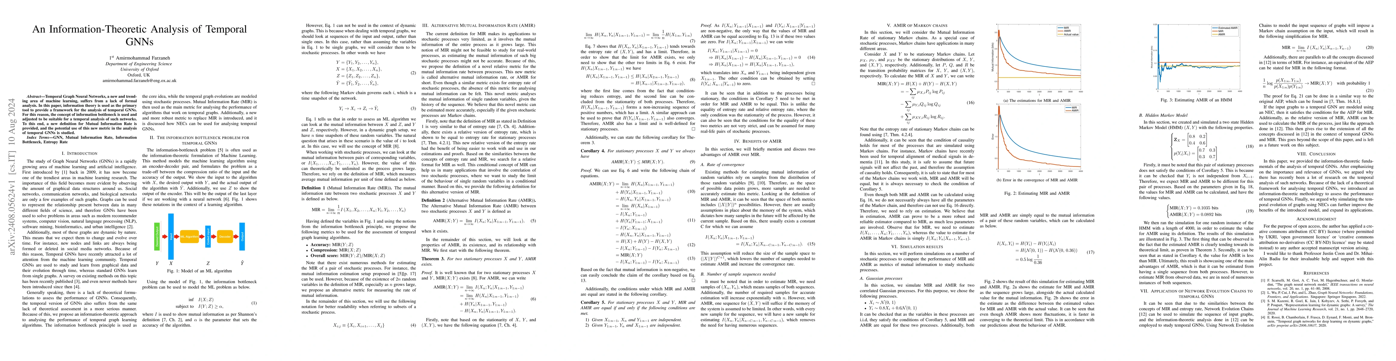 Thumbnail for An Information-Theoretic Analysis of Temporal GNNs