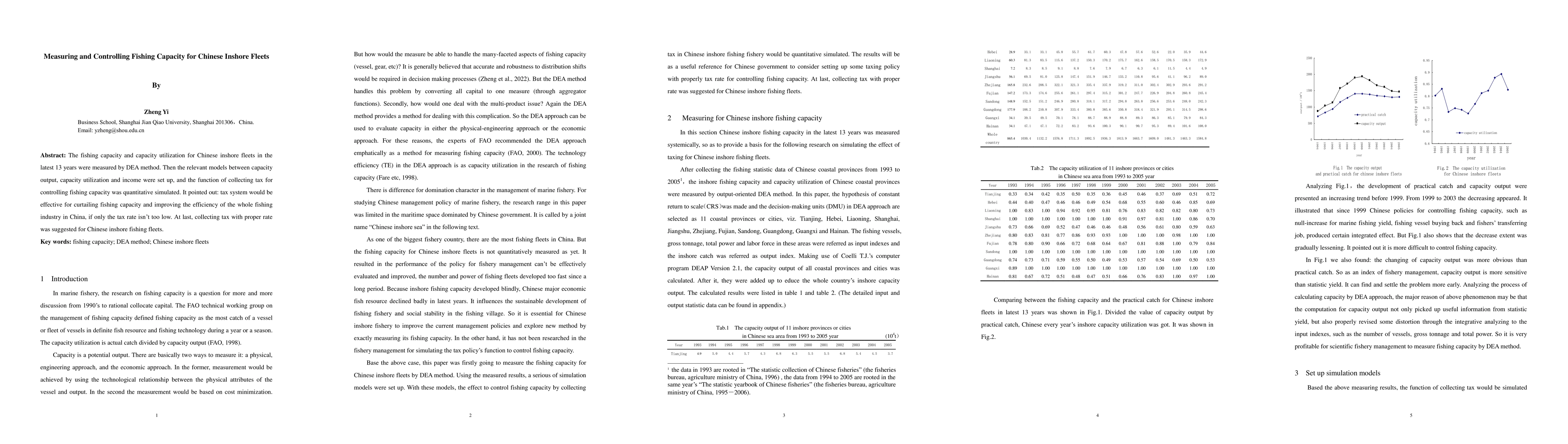 Thumbnail for Measuring and Controlling Fishing Capacity for Chinese Inshore Fleets