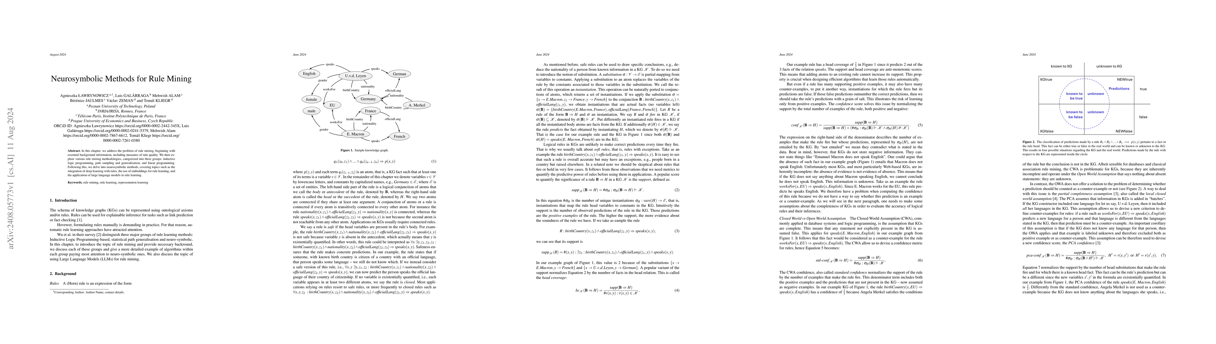 Thumbnail for Neurosymbolic Methods for Rule Mining