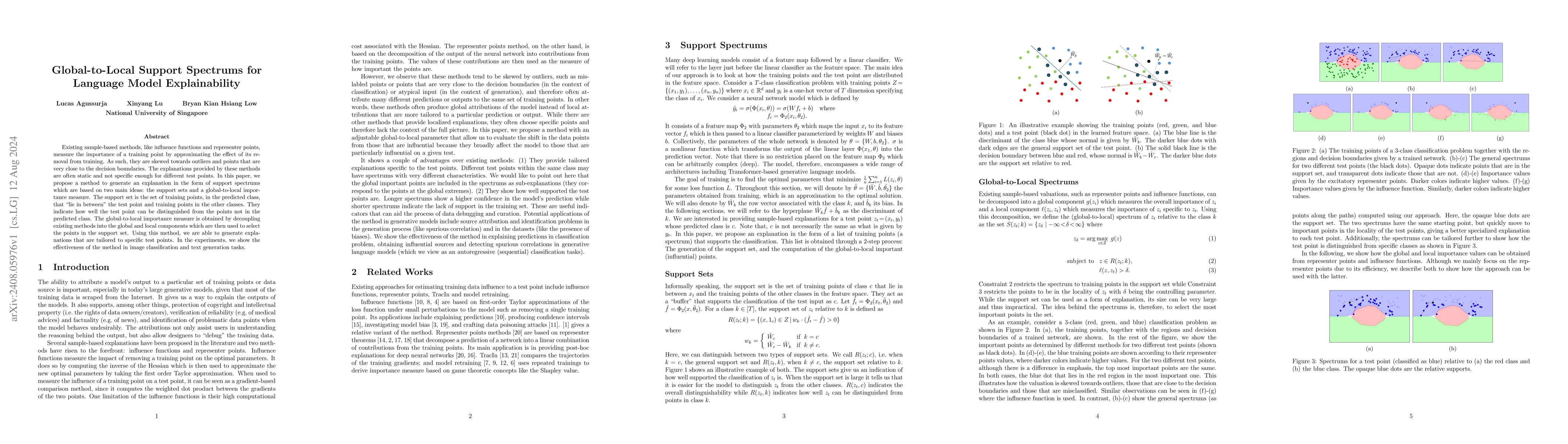 Thumbnail for Global-to-Local Support Spectrums for Language Model Explainability