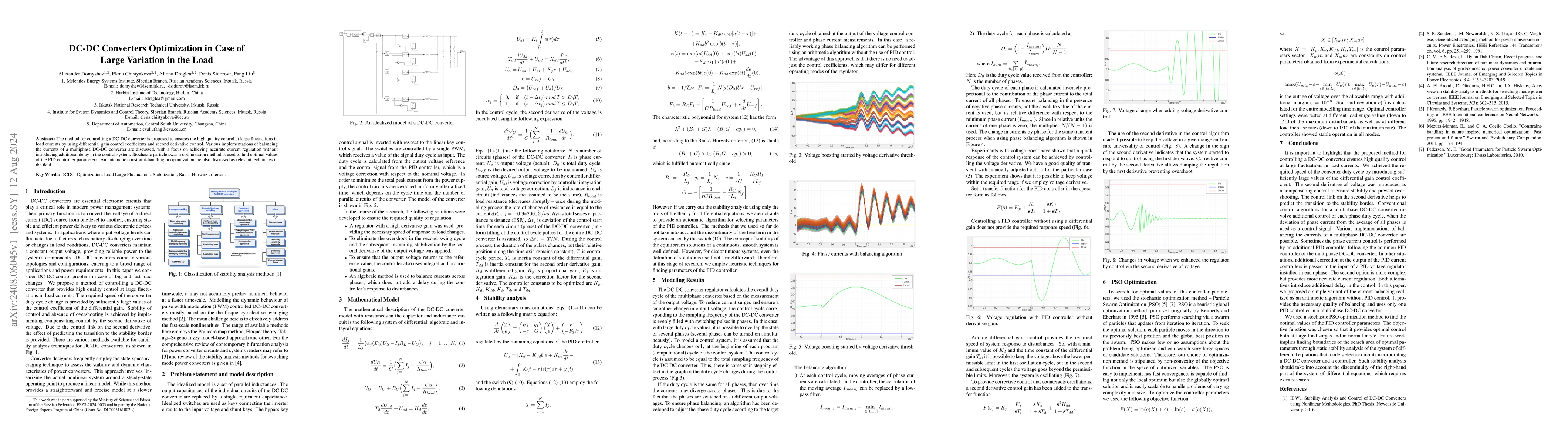 Thumbnail for DC-DC Converters Optimization in Case of Large Variation in the Load