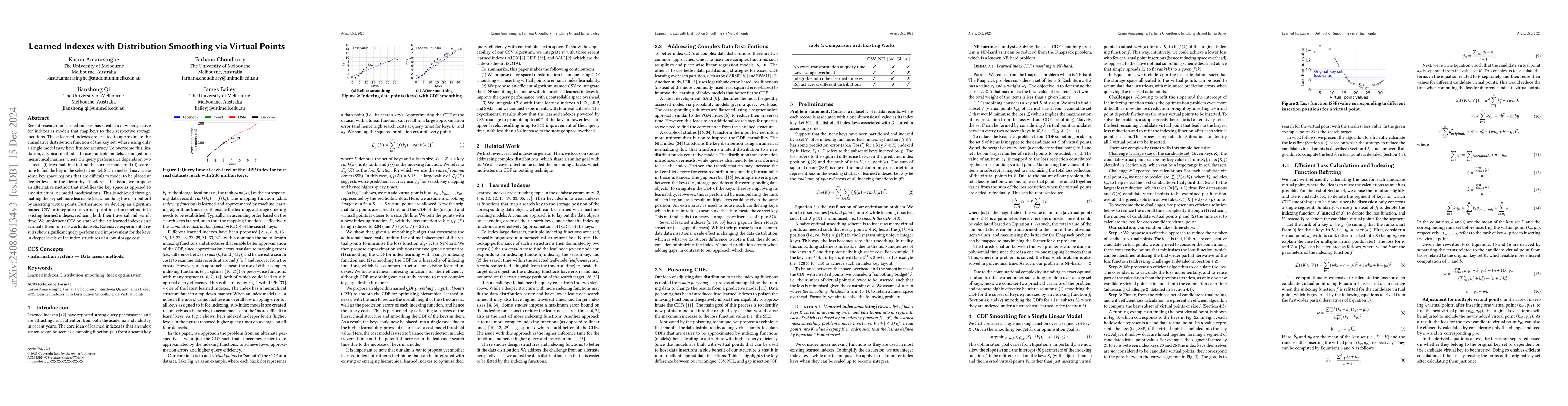 Thumbnail for Learned Indexes with Distribution Smoothing via Virtual Points