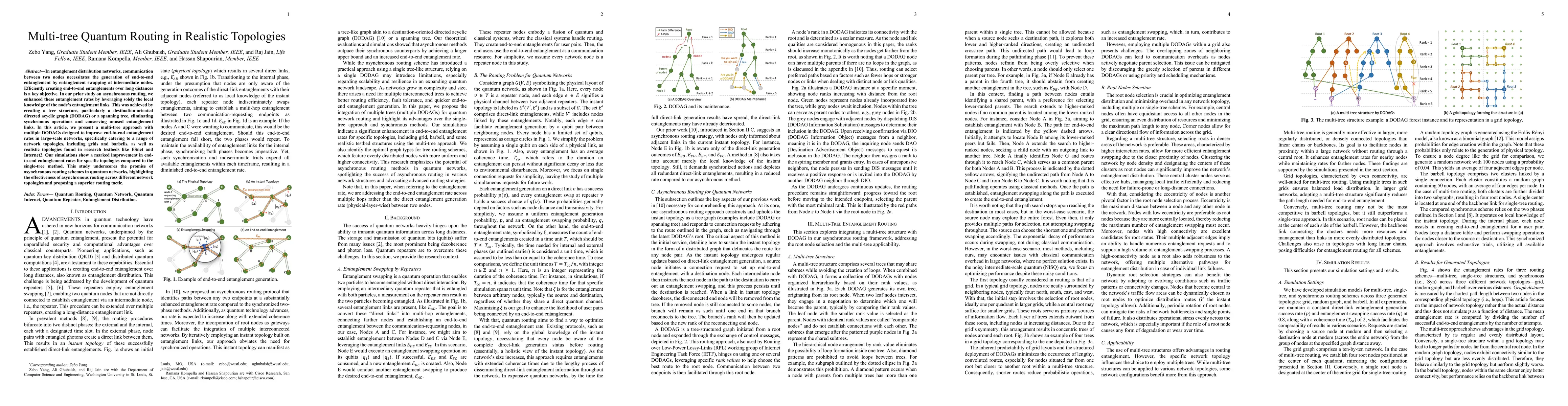 Thumbnail for Multi-tree Quantum Routing in Realistic Topologies