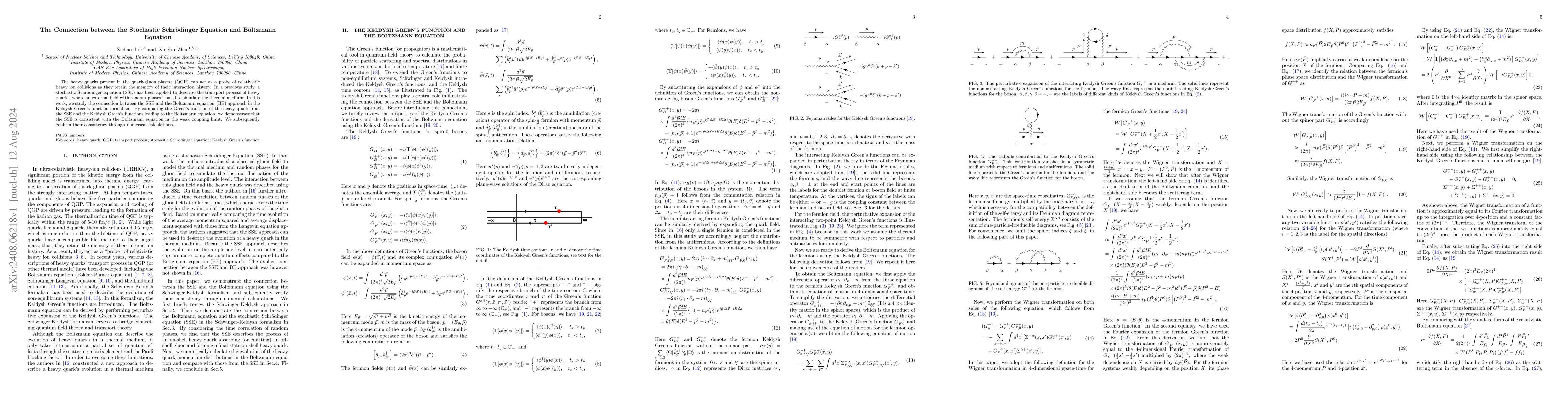 Thumbnail for The Connection between the Stochastic Schrödinger Equation and
  Boltzmann Equation