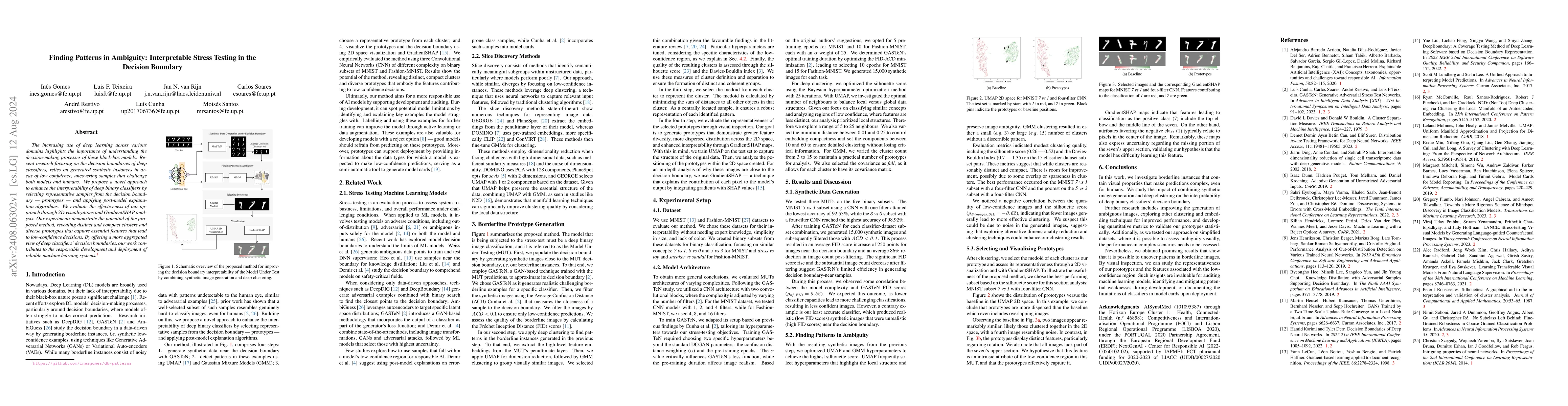 Thumbnail for Finding Patterns in Ambiguity: Interpretable Stress Testing in the
  Decision~Boundary
