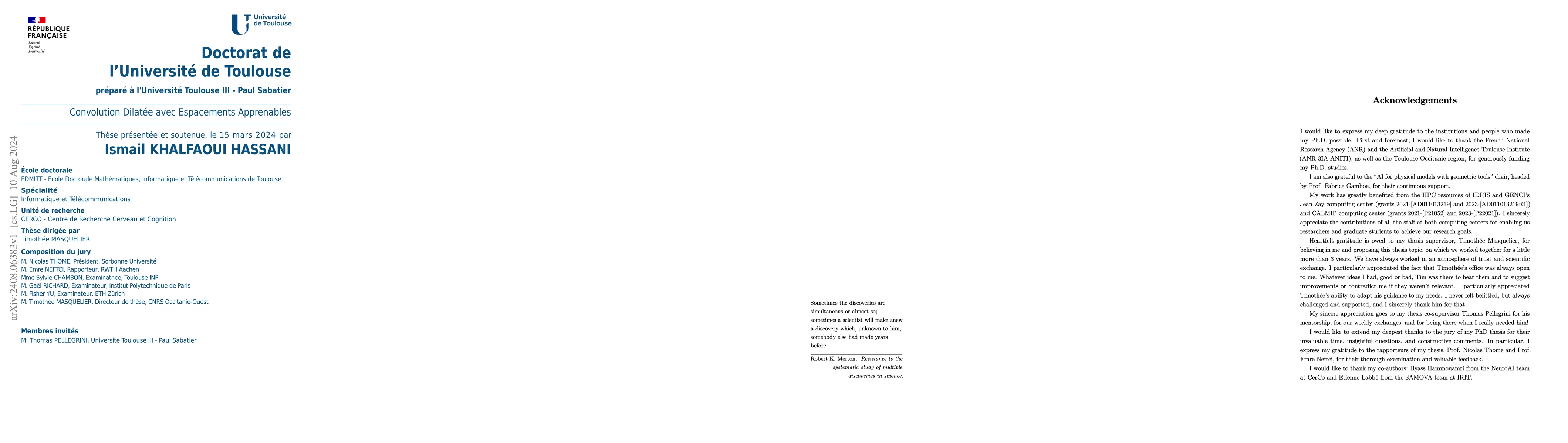Thumbnail for Dilated Convolution with Learnable Spacings