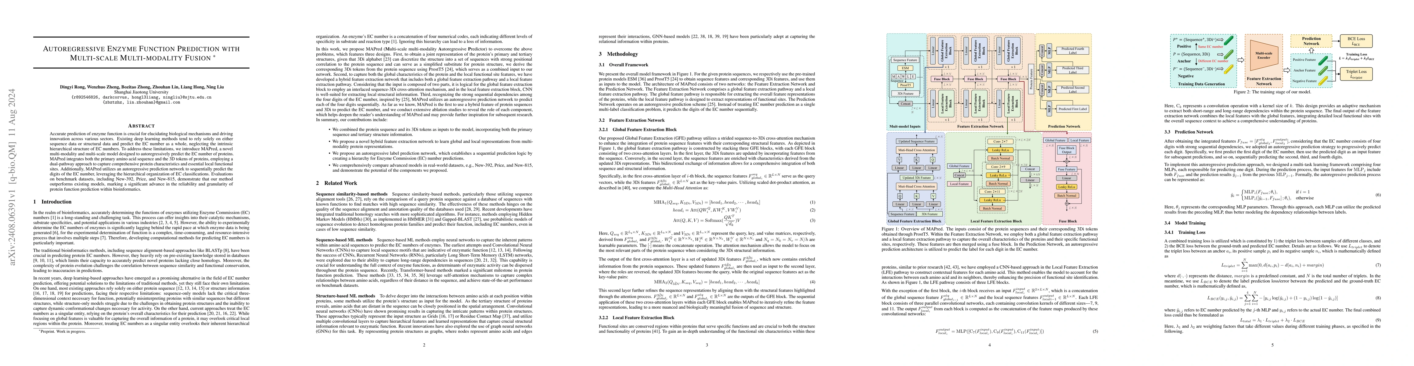 Thumbnail for Autoregressive Enzyme Function Prediction with Multi-scale
  Multi-modality Fusion