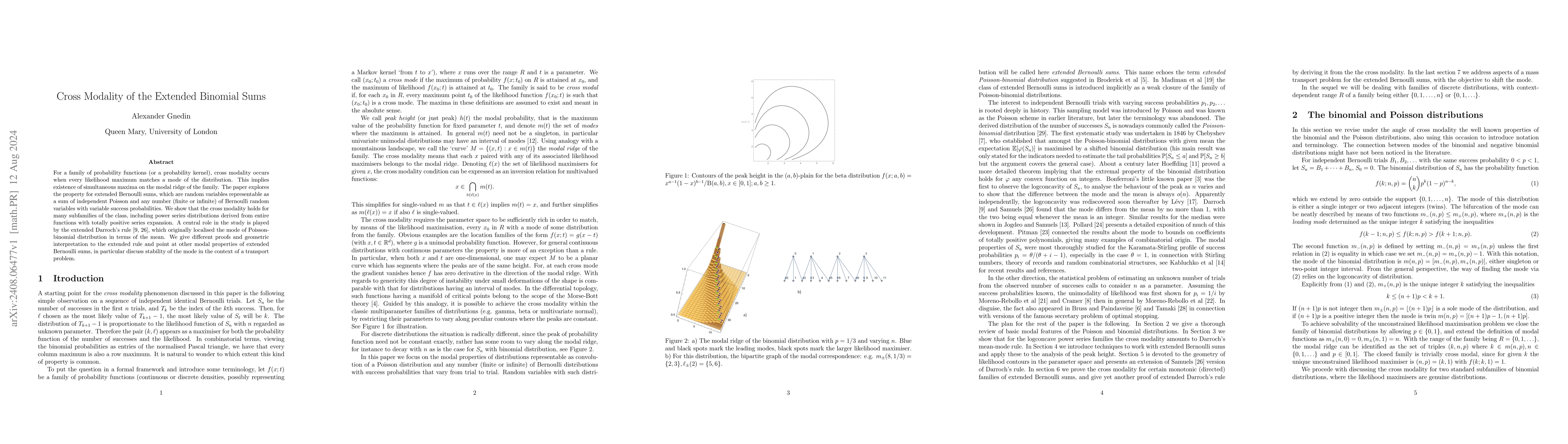 Thumbnail for Cross Modality of the Extended Binomial Sums