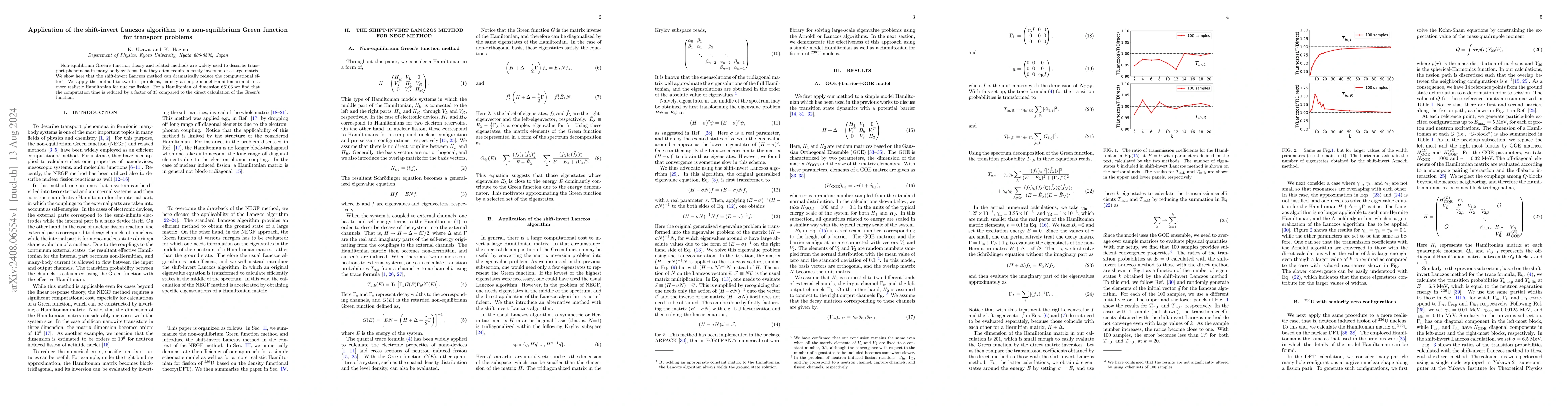 Thumbnail for Application of the shift-invert Lanczos algorithm to a non-equilibrium
  Green function for transport problems