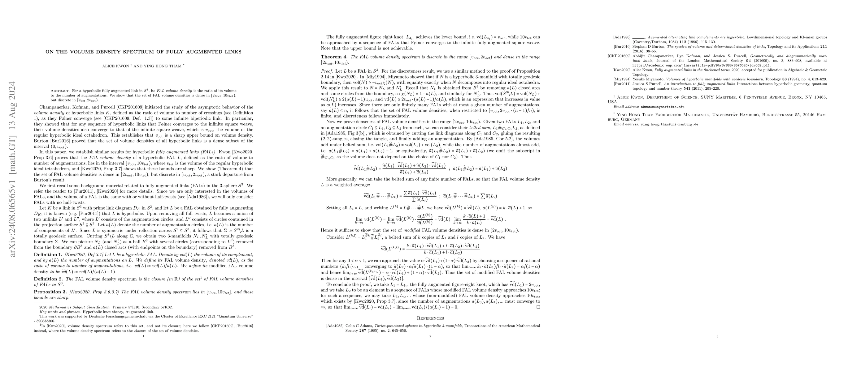 Thumbnail for On the Volume Density Spectrum of Fully Augmented Links