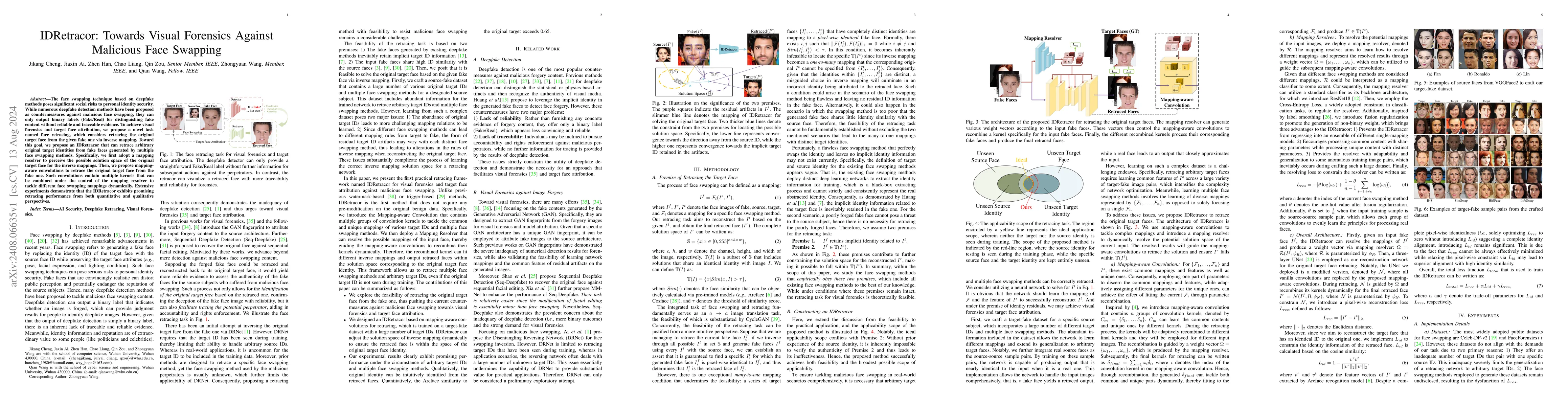 Thumbnail for IDRetracor: Towards Visual Forensics Against Malicious Face Swapping