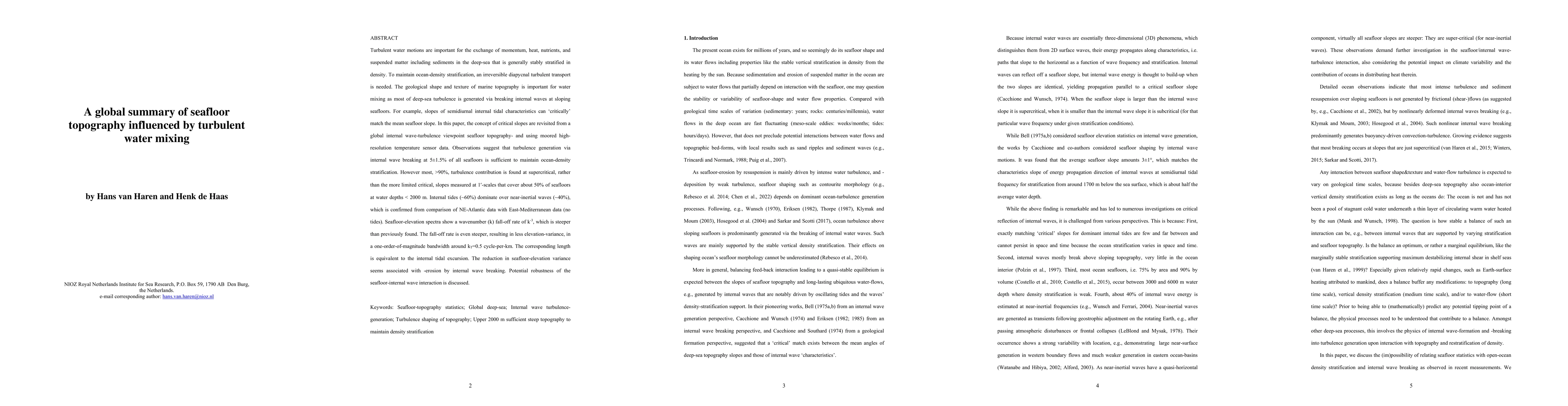 Thumbnail for A global summary of seafloor topography influenced by turbulent water
  mixing