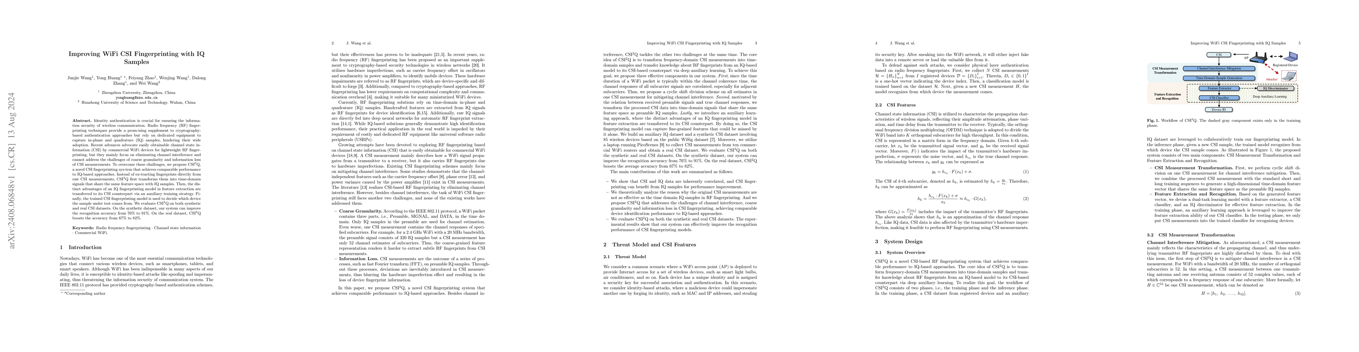 Thumbnail for Improving WiFi CSI Fingerprinting with IQ Samples