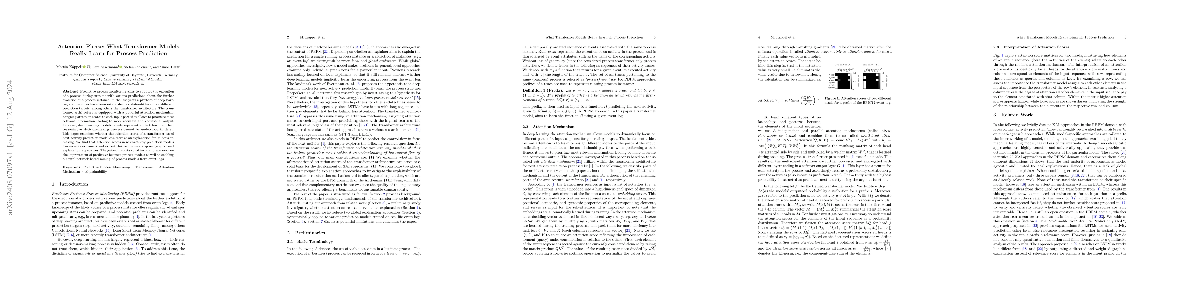 Thumbnail for Attention Please: What Transformer Models Really Learn for Process
  Prediction