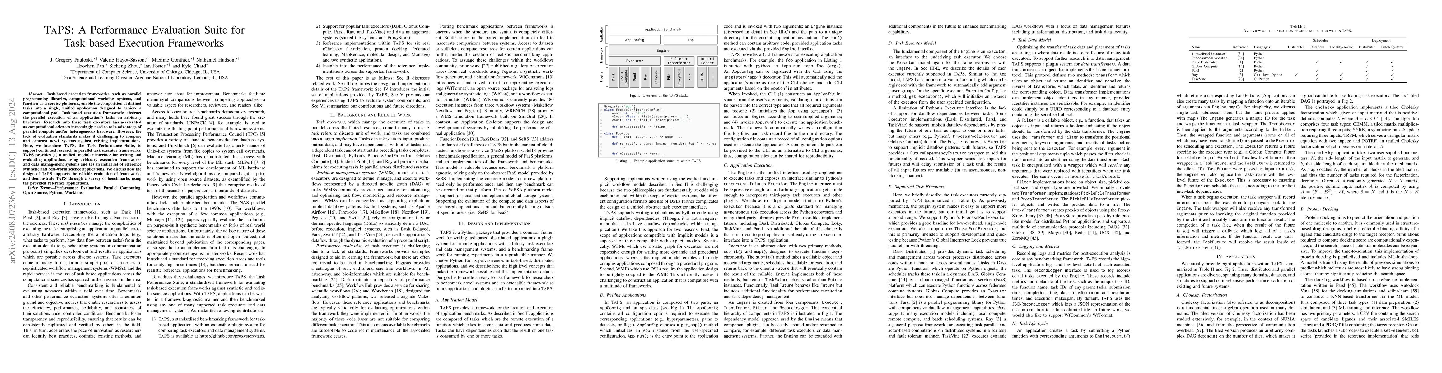 Thumbnail for TaPS: A Performance Evaluation Suite for Task-based Execution Frameworks