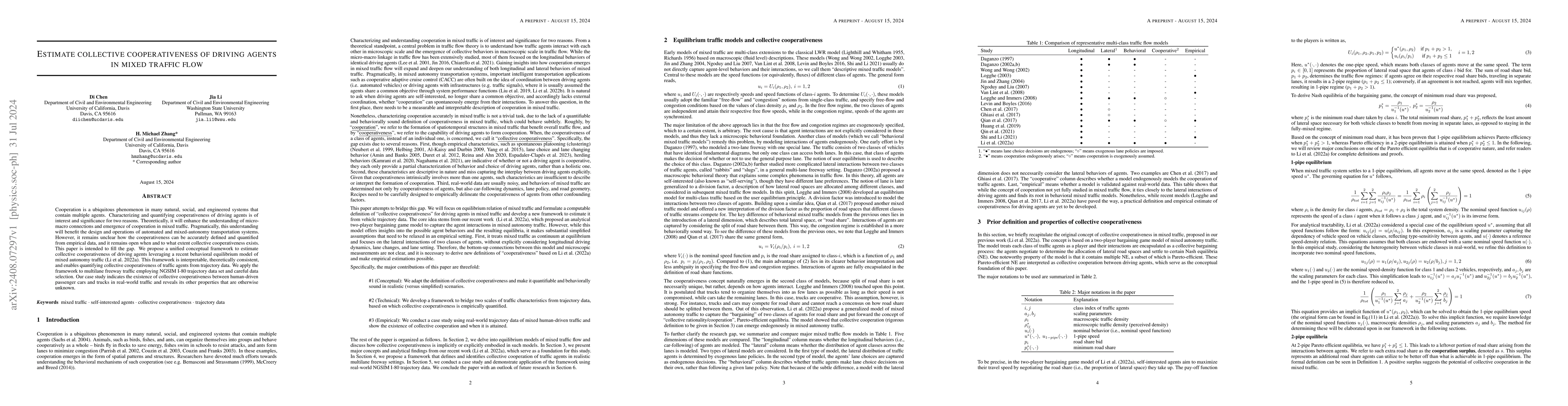 Thumbnail for Estimate collective cooperativeness of driving agents in mixed traffic
  flow