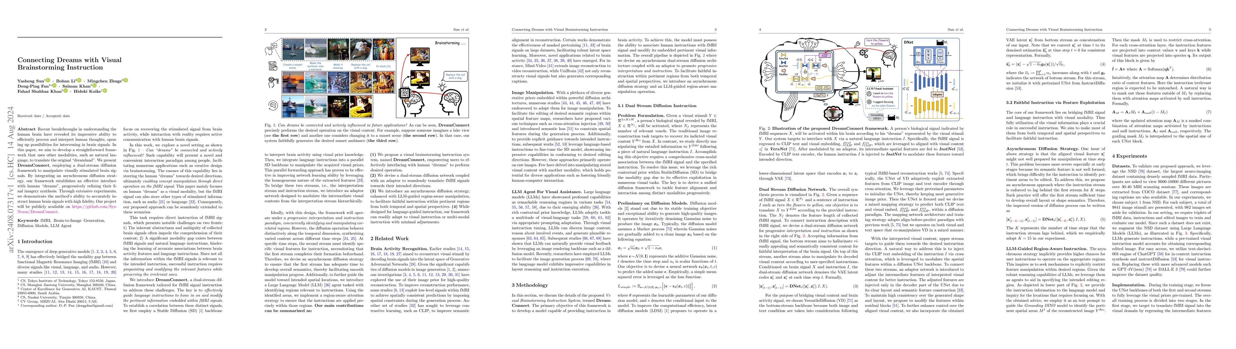 Thumbnail for Connecting Dreams with Visual Brainstorming Instruction