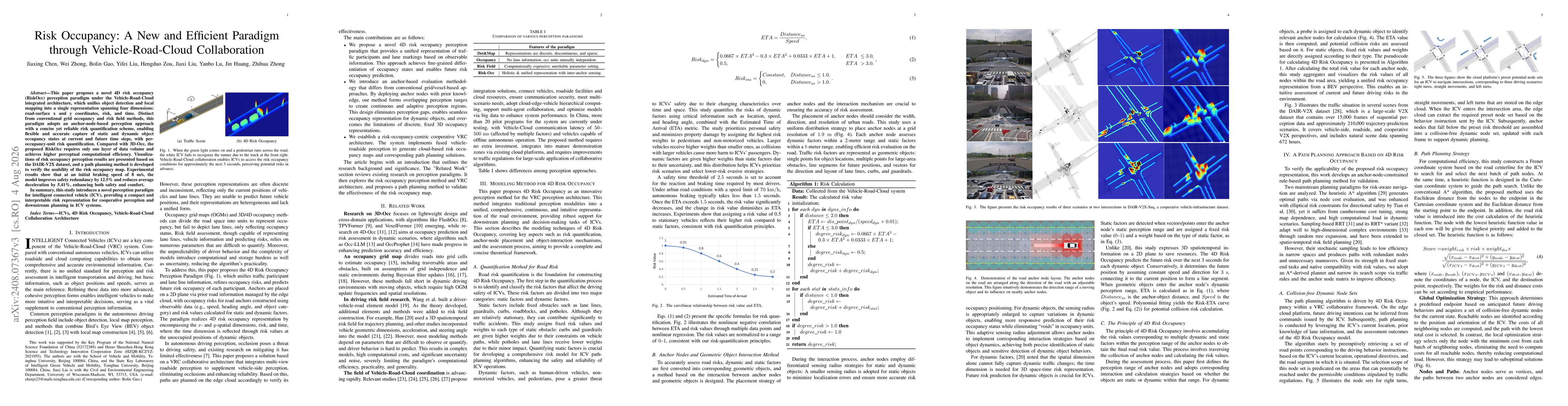 Thumbnail for Risk Occupancy: A New and Efficient Paradigm through Vehicle-Road-Cloud Collaboration
