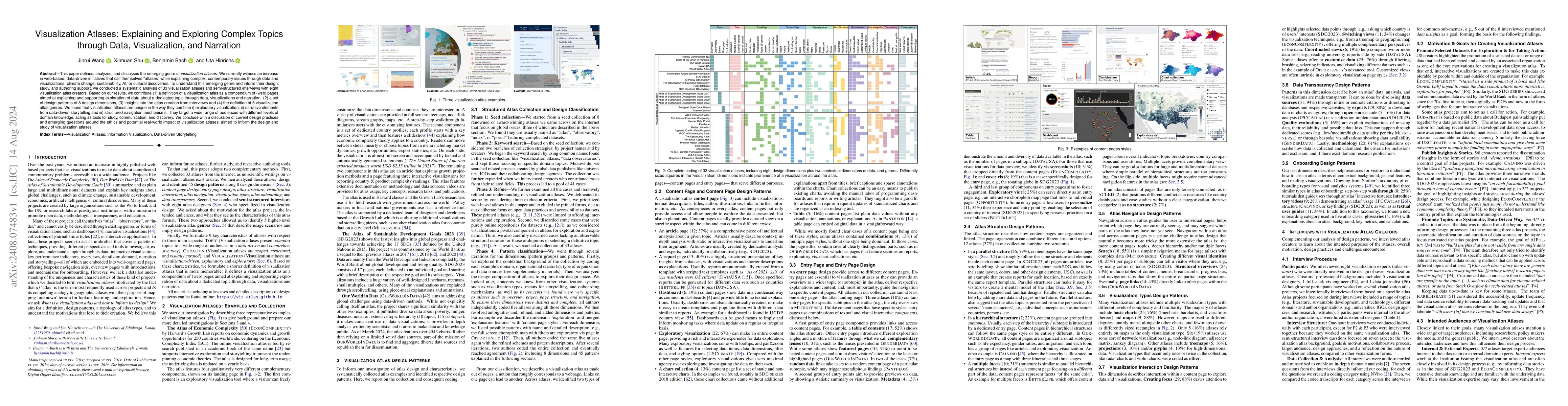 Thumbnail for Visualization Atlases: Explaining and Exploring Complex Topics through
  Data, Visualization, and Narration