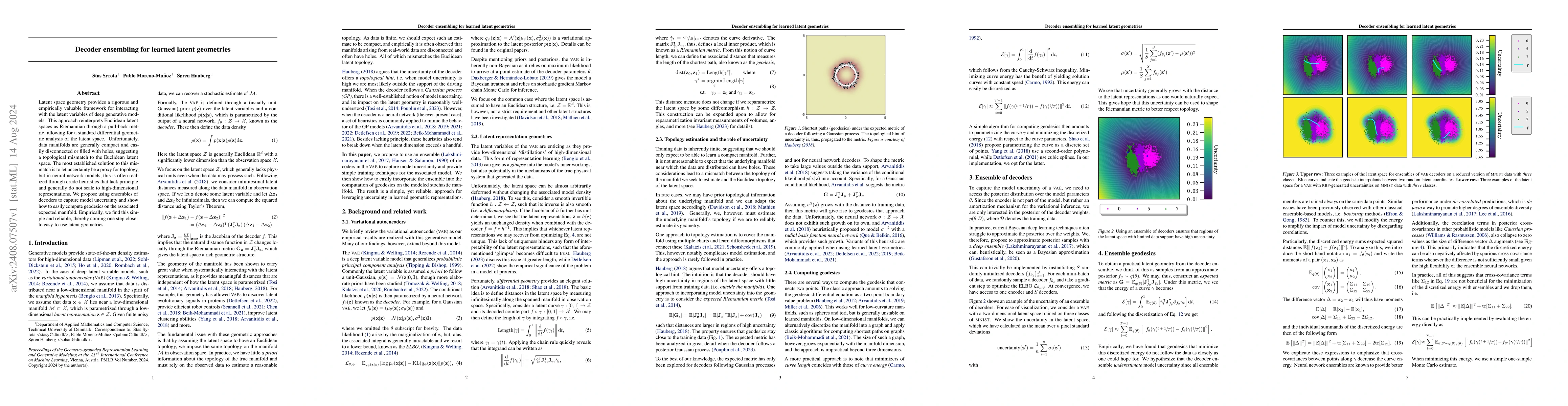 Thumbnail for Decoder ensembling for learned latent geometries