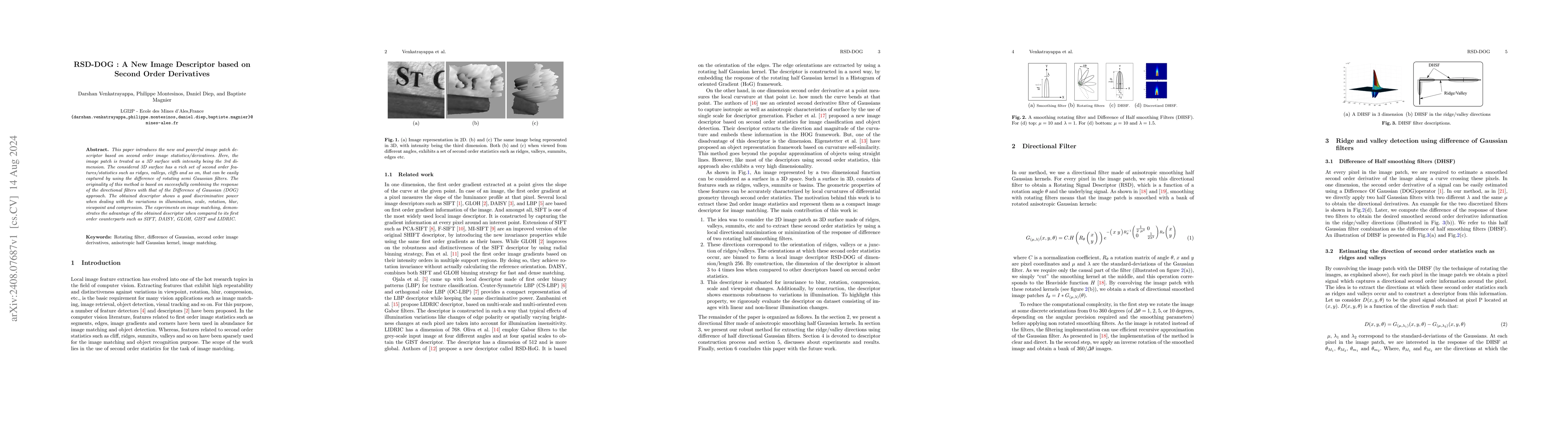 Thumbnail for RSD-DOG : A New Image Descriptor based on Second Order Derivatives