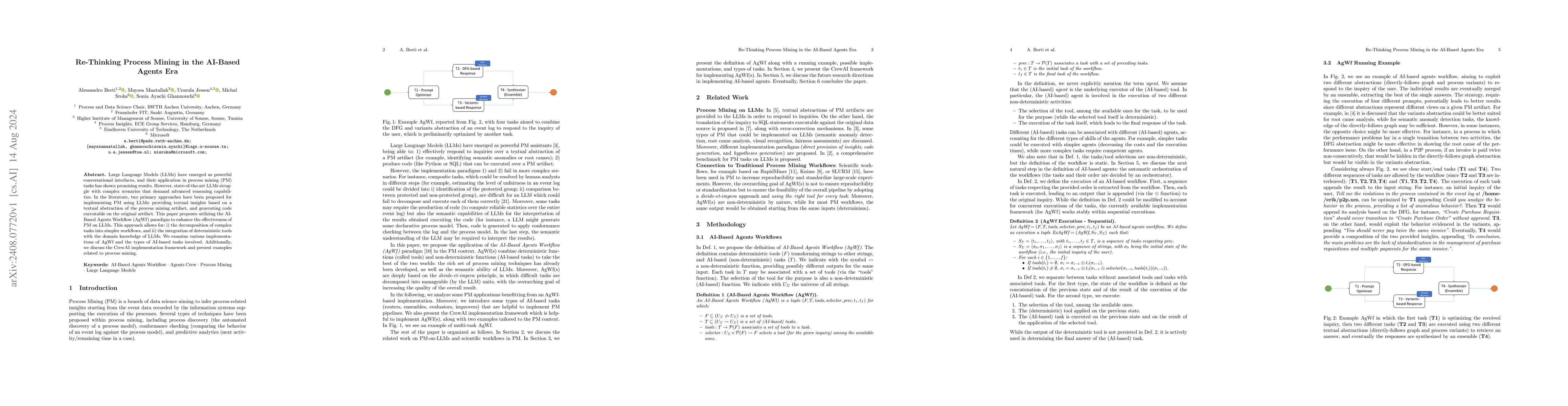Thumbnail for Re-Thinking Process Mining in the AI-Based Agents Era