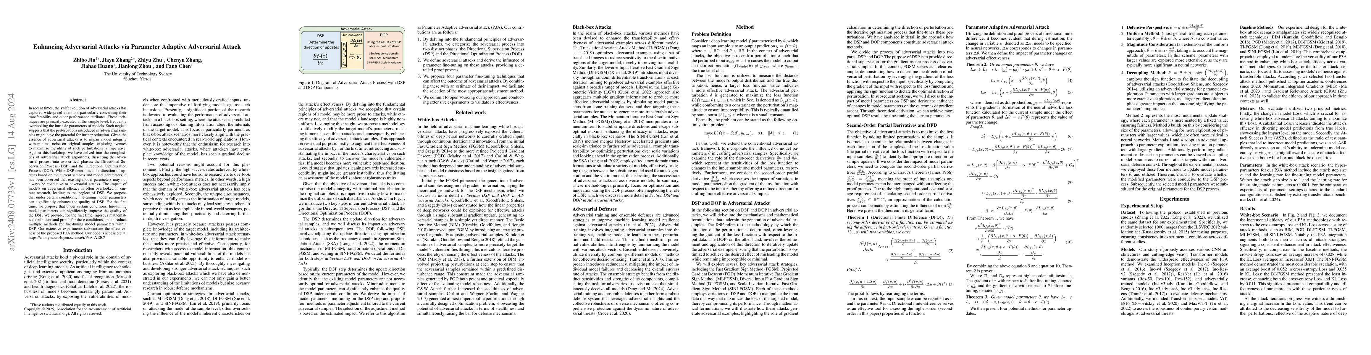 Thumbnail for Enhancing Adversarial Attacks via Parameter Adaptive Adversarial Attack