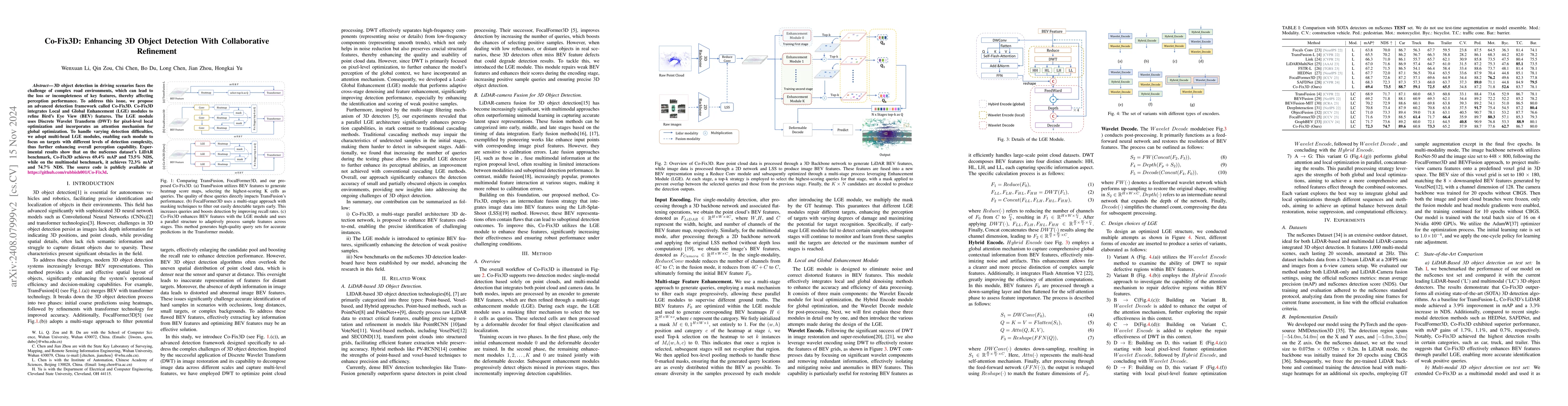Thumbnail for Co-Fix3D: Enhancing 3D Object Detection with Collaborative Refinement