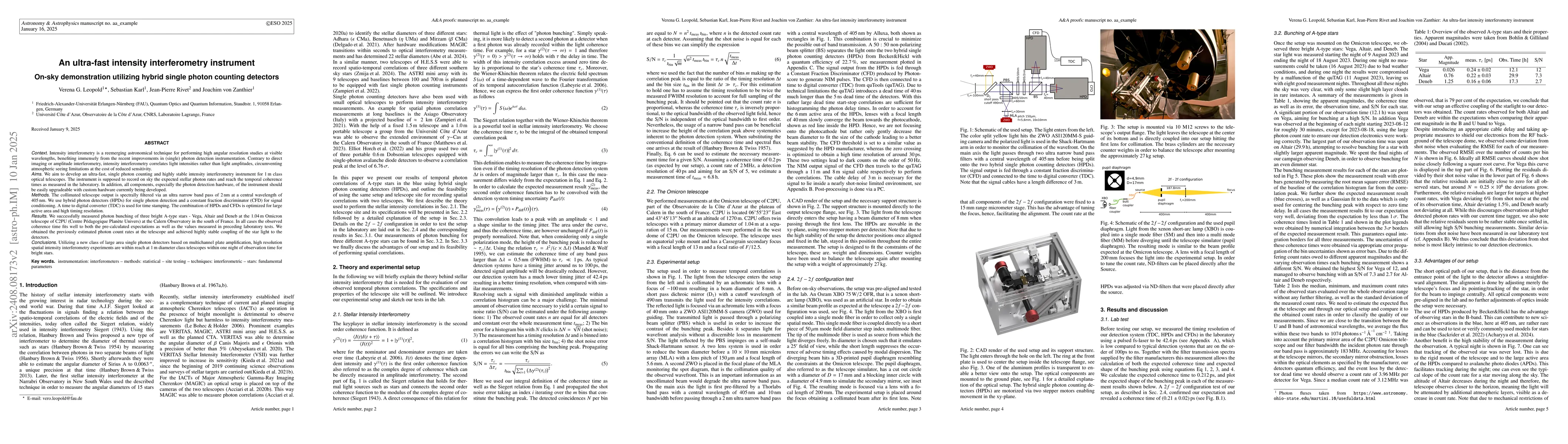 Thumbnail for On-sky demonstration of an ultra-fast intensity interferometry
  instrument utilising hybrid single photon counting detectors