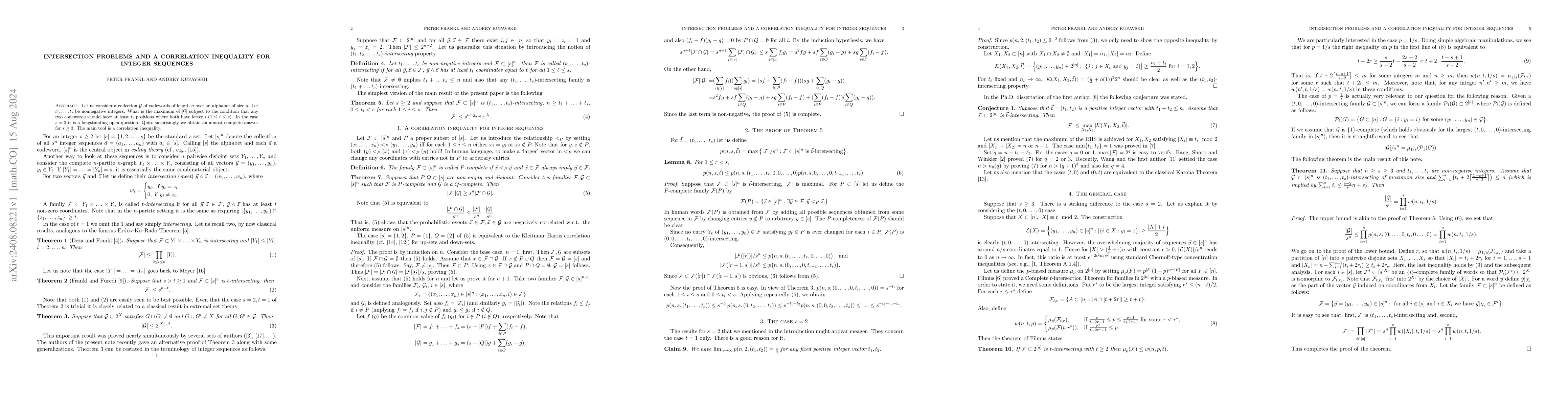 Thumbnail for Intersection problems and a correlation inequality for integer sequences