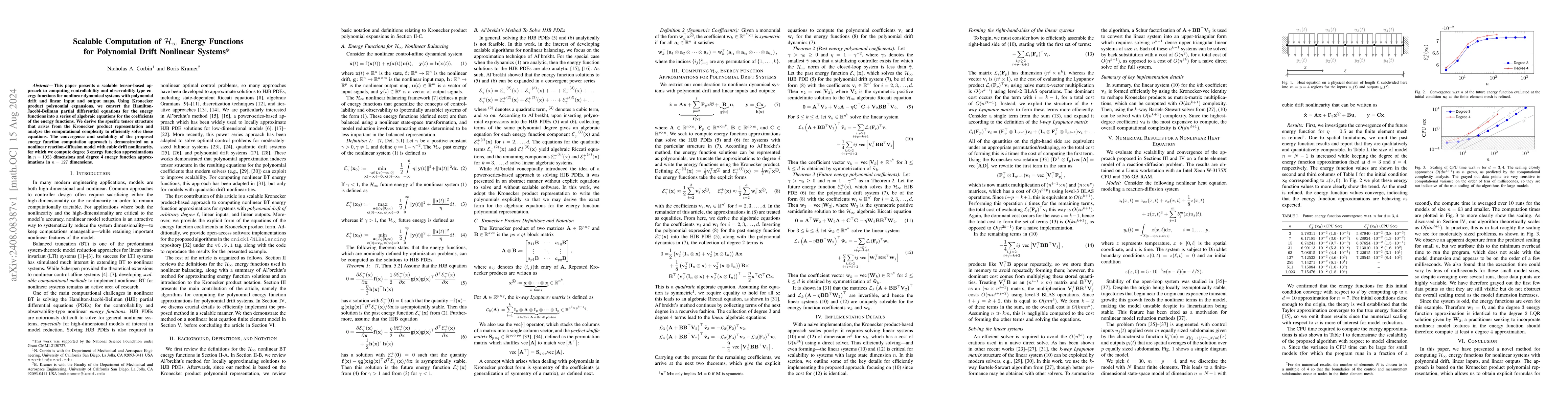 Thumbnail for Scalable Computation of $\mathcal{H}_\infty$ Energy Functions for
  Polynomial Drift Nonlinear Systems