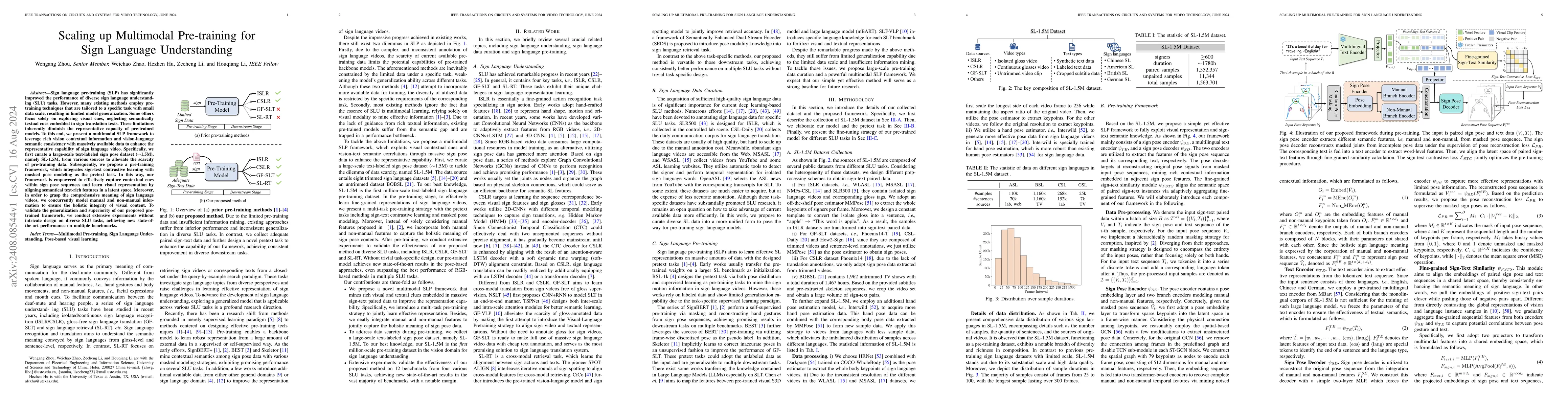 Thumbnail for Scaling up Multimodal Pre-training for Sign Language Understanding