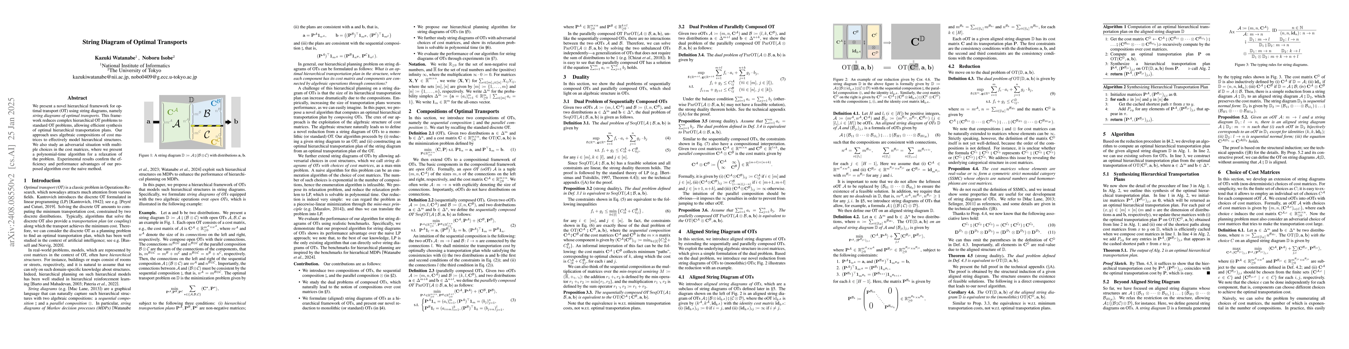 Thumbnail for String Diagram of Optimal Transports