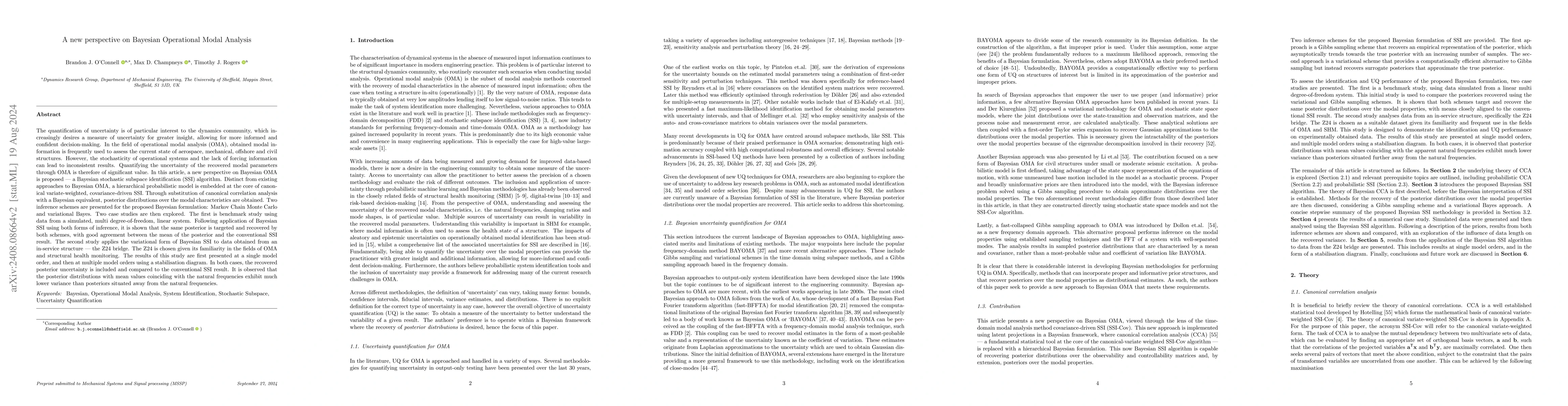 Thumbnail for A new perspective on Bayesian Operational Modal Analysis