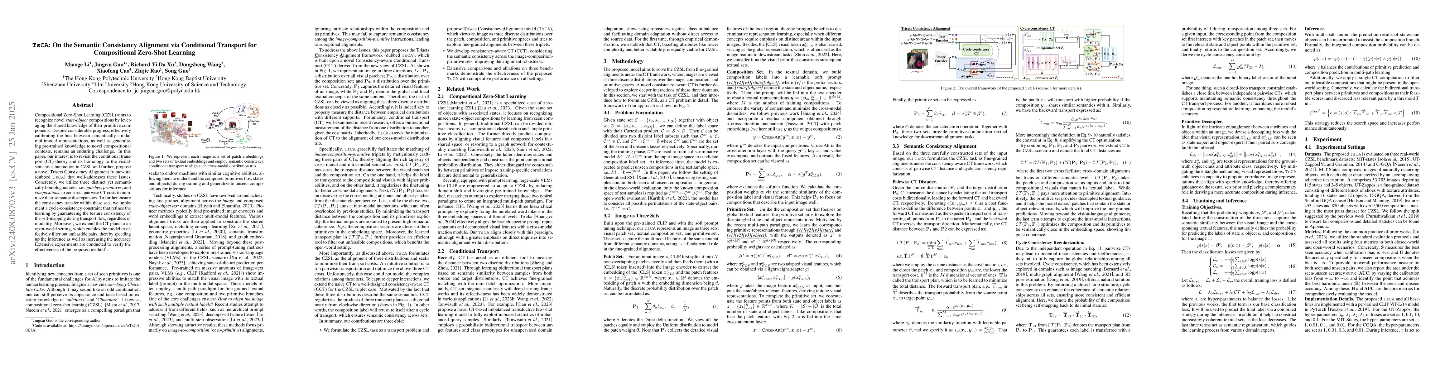Thumbnail for TsCA: On the Semantic Consistency Alignment via Conditional Transport
  for Compositional Zero-Shot Learning