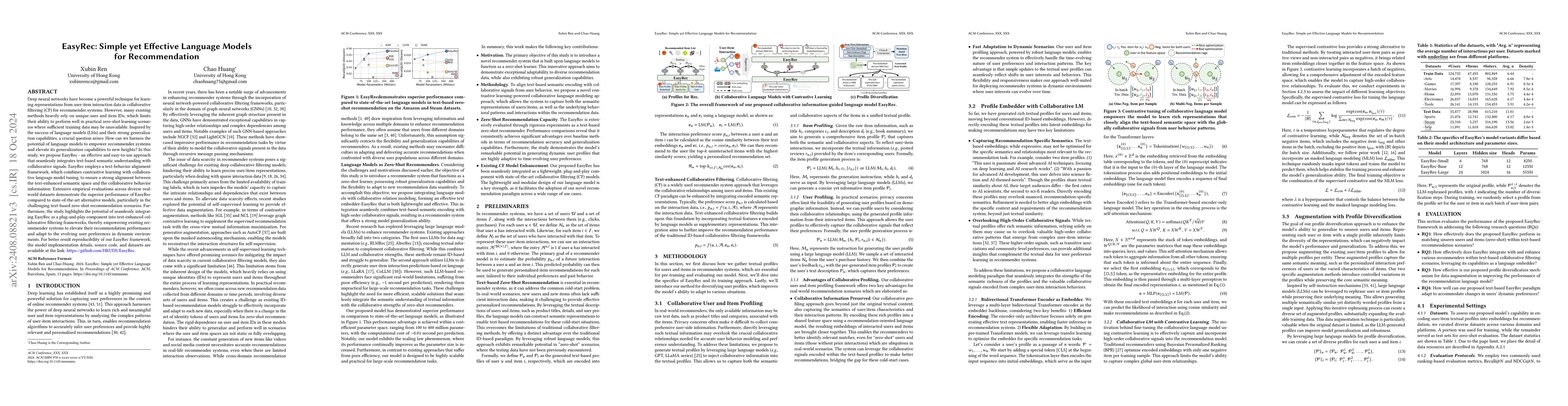 Thumbnail for EasyRec: Simple yet Effective Language Models for Recommendation